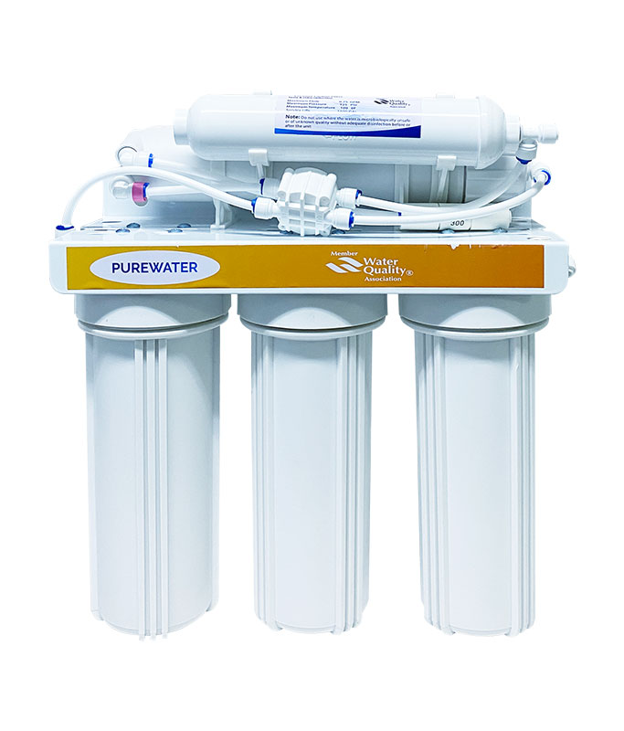 Purewater reverse osmosis filter without pump