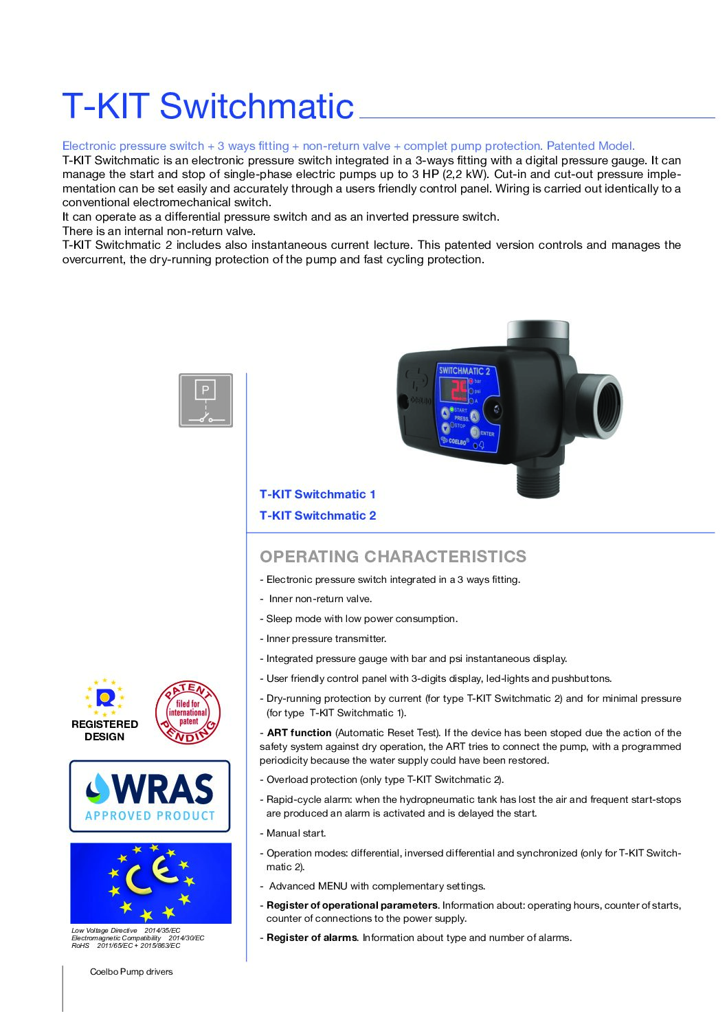 Alternative view of Coelbo T-Kit Switchmatic 2 Electronic Pressure Controller Kit 220V